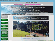 Tablet Screenshot of marmosetdiets.com